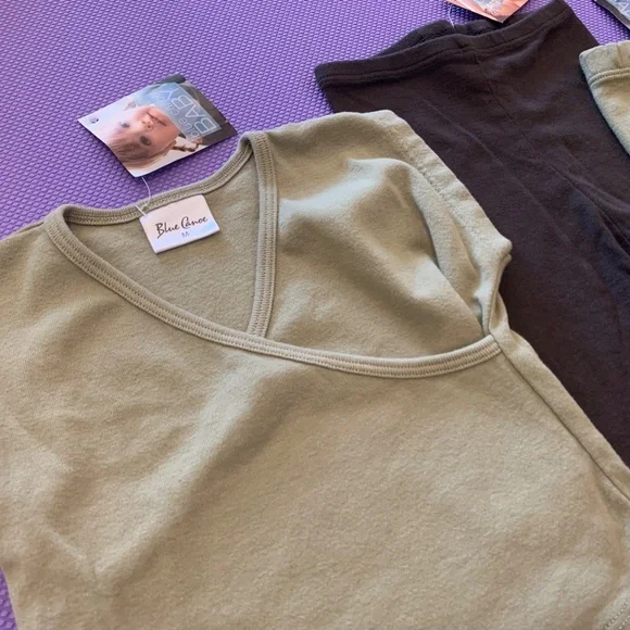 Blue Canoe Organic Girl Gift Set Kimono Layering Top, Leggings, Pant 9-12 months - Picture 2 of 6